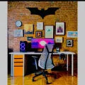 3D Batman Led Wall Lamp