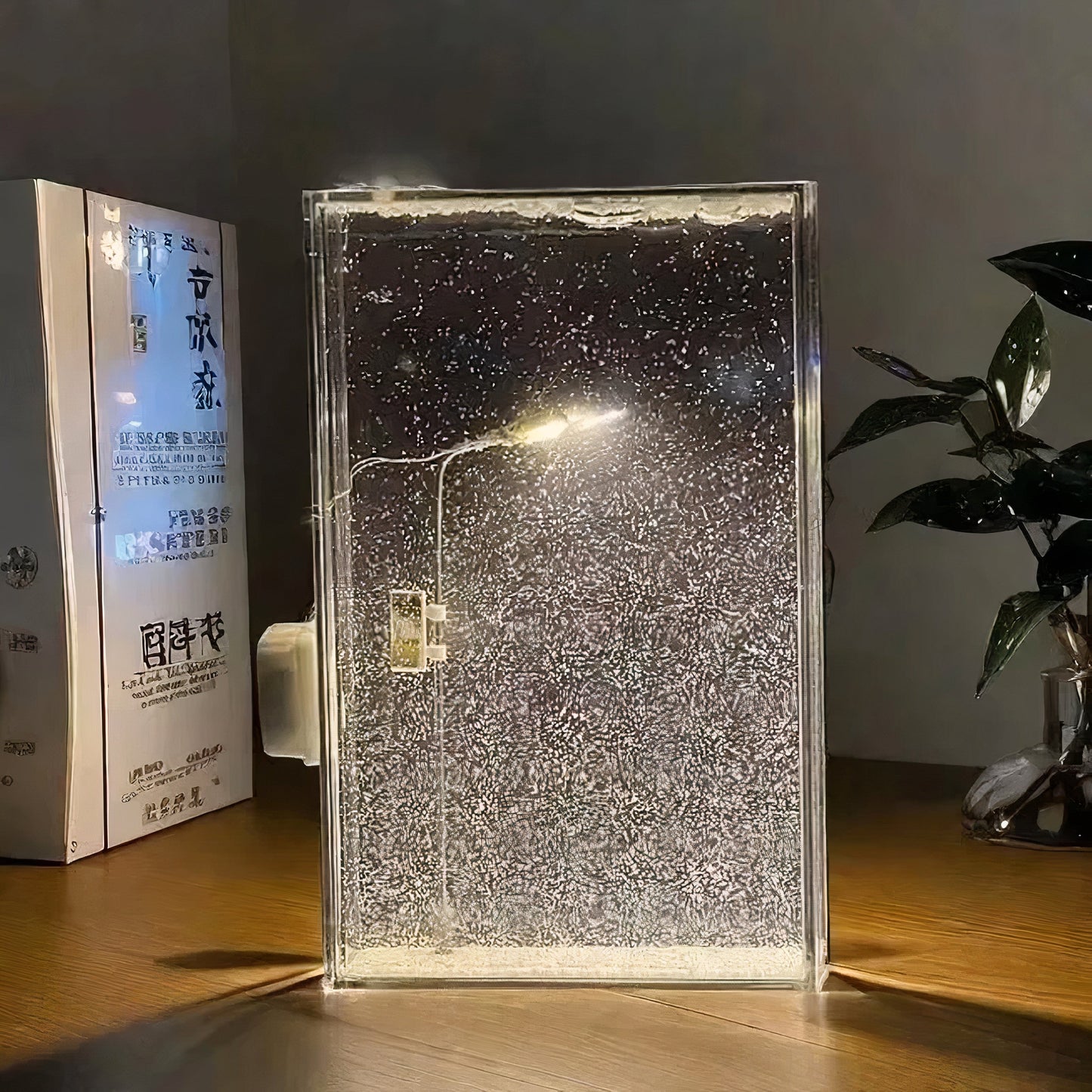 Snowfall Lamp Handmade